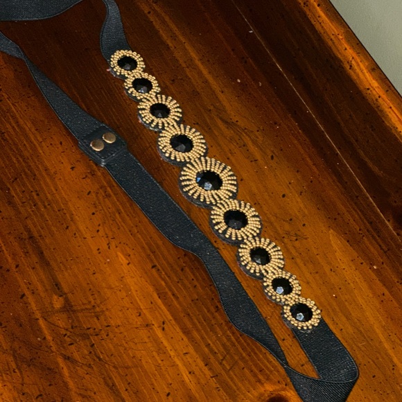 Elegant Blue and Black Women's Belts - Picture 12 of 12